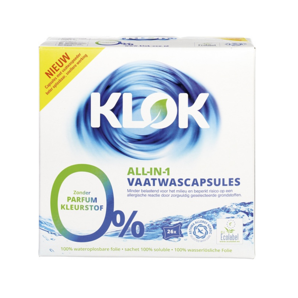 Vaatwascapsules